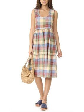 Ace & Jig Teasdale Dress in Madras Plaid